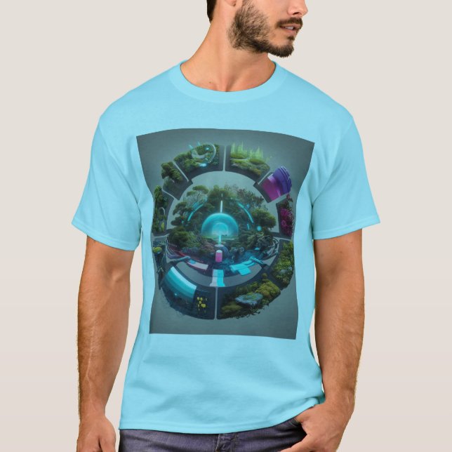 Framtida fusionsskjorta t shirt (Framsida)