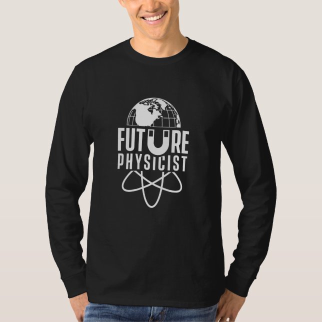 Framtida fysikvetenskapsforskare t shirt (Framsida)