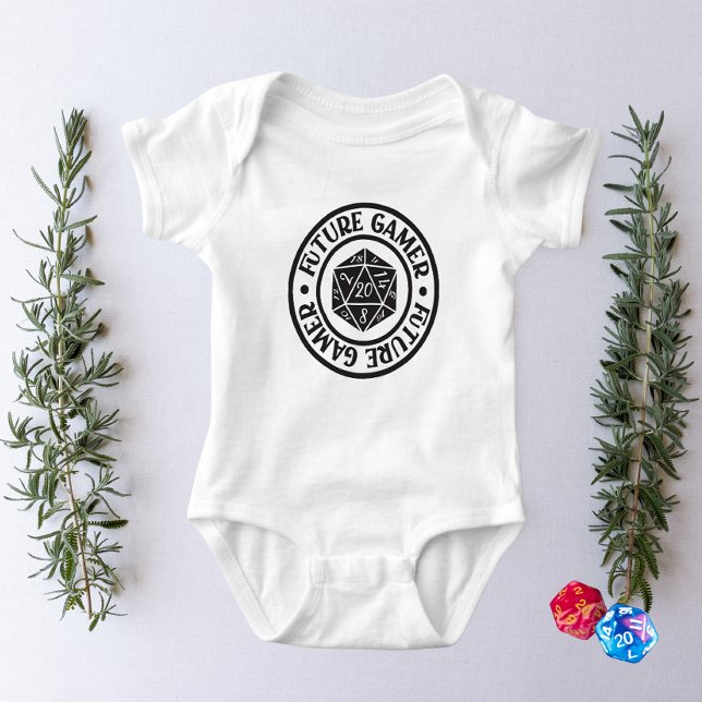 Framtida Gamer Baby-dräkt T Shirt (Skapare uppladdad)