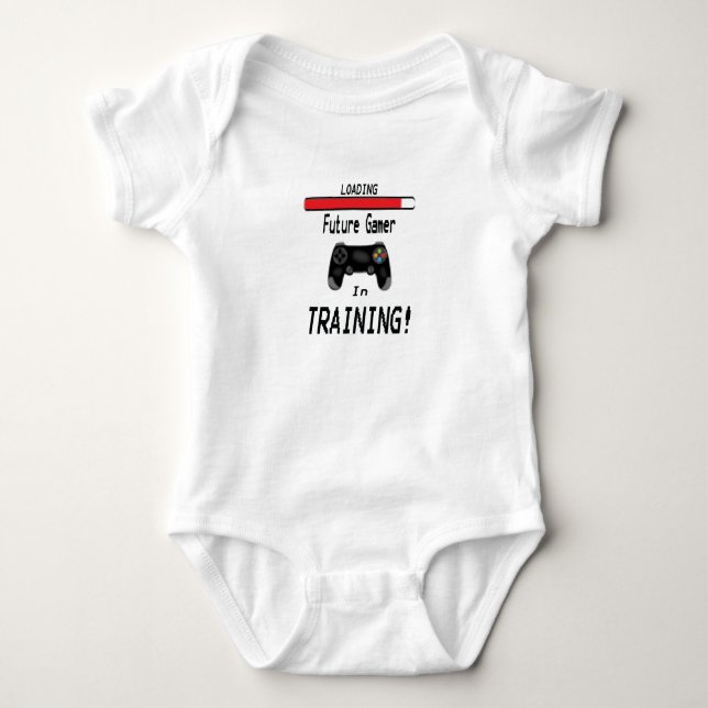 Framtida Gamerdesign T-shirt (Framsida)