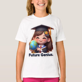 Framtida Genius " Back to school" Pun T Shirt