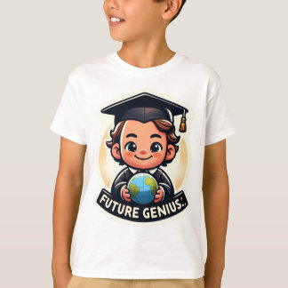 Framtida Genius " Back to school" Pun T Shirt