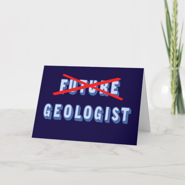 Framtida geolog: inga fler kort (Framsida)