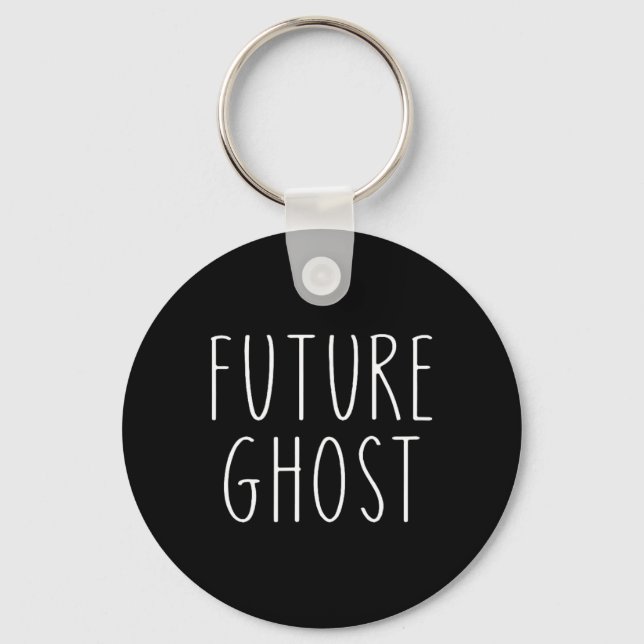 Framtida Ghost Diy Halloween Costume Nyckelring (Framsida)