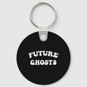 Framtida Ghost Funny Halloween Costume Nyckelring