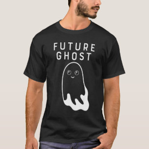 Framtida Ghost Humor Mörk Mörk Creepy Emo Punk Hor T Shirt