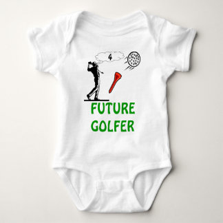 framtida golfaresmåbarnt-skjorta t-shirt