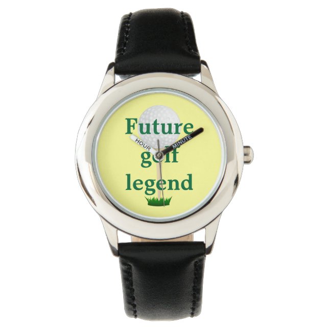 Framtida golflegendariska klocka. armbandsur (Framsida)