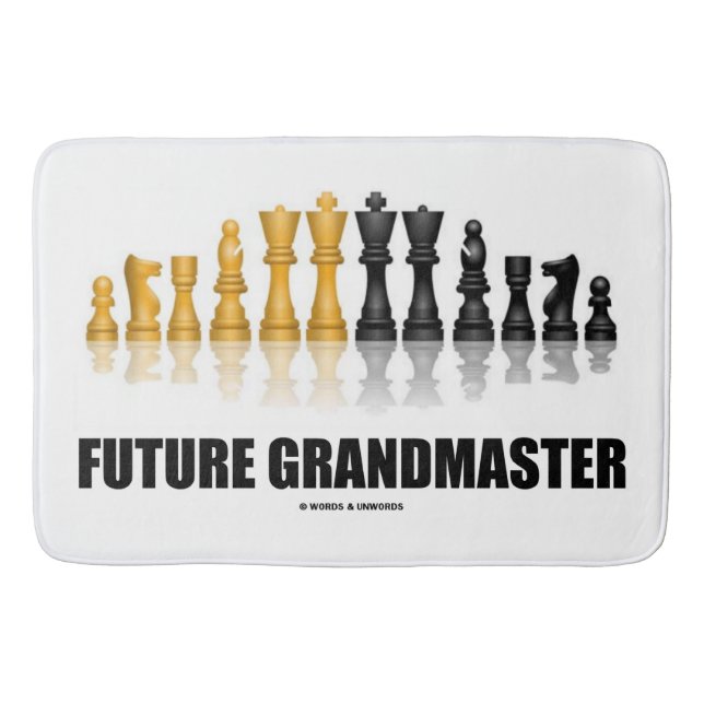Framtida "Grandmaster Reflection Chess Set" Badrumsmatta (Framsidan)