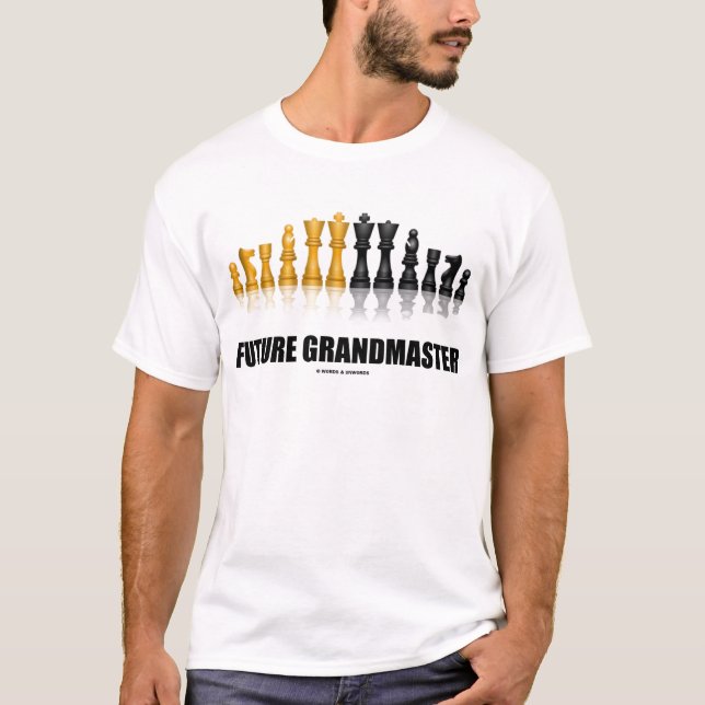 Framtida Grandmaster (schackuppsättningen) T Shirt (Framsida)