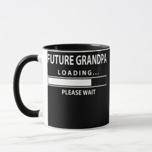 Framtida Grandpa Loading First Time Grandparent Da Mugg
