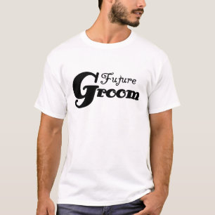 Framtida grum för svart text tee