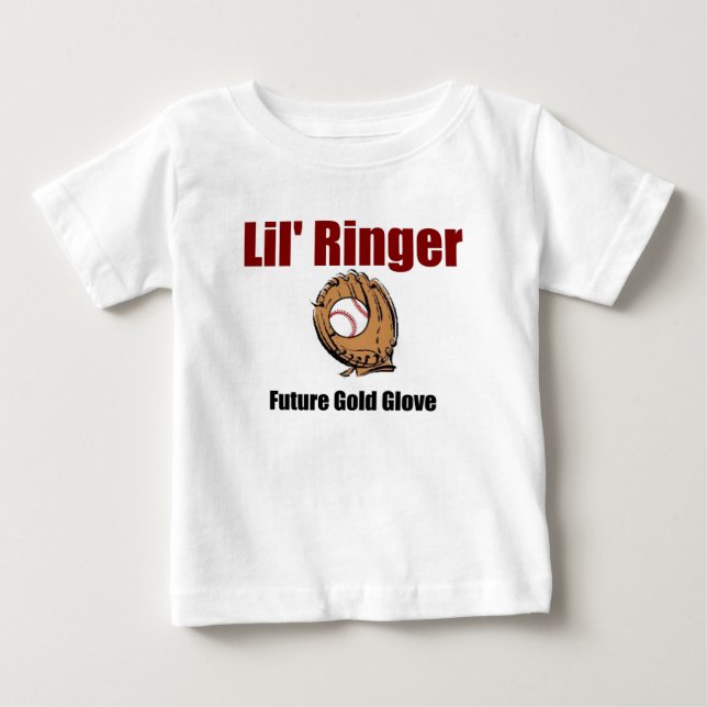 FRAMTIDA GULD- HANDSKE för Lil Ringer Tee Shirt (Framsida)