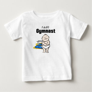 Framtida Gymnastikstjärna (Parallel Pub) Baby T-sh Tröja