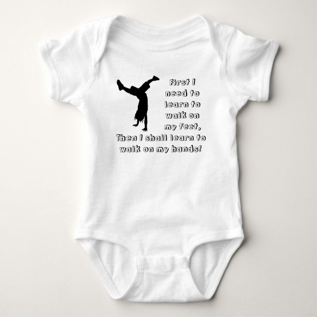 Framtida Handstander! Tee Shirt (Framsida)