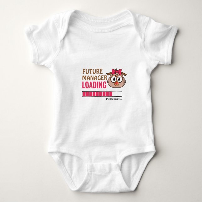 Framtida hanterare som läser in funktionellt Uggla T Shirt (Framsida)