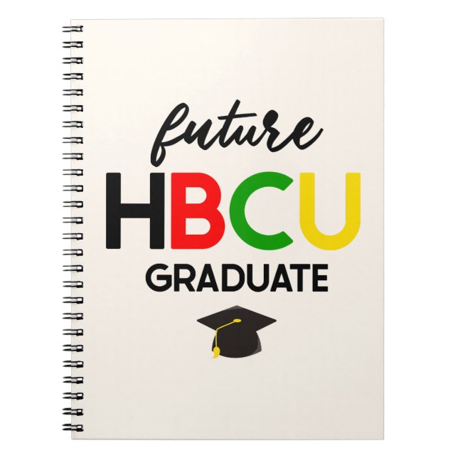 Framtida HBCU College Student Anteckningsbok (Framsidan)