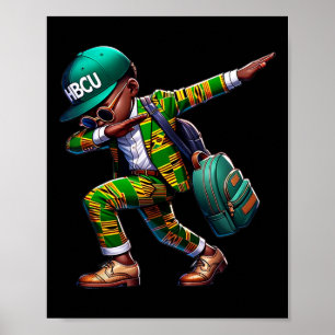 Framtida Hbcu Grad 100 dagar av skolsvart historia Poster