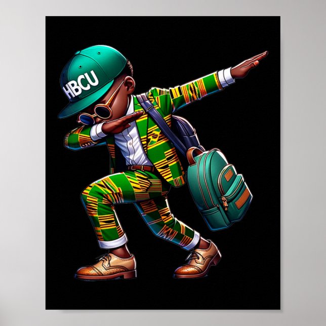 Framtida Hbcu Grad 100 dagar av skolsvart historia Poster (Framsidan)