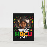 Framtida Hbcu Grad Afro Black Girl Kids Studenten 