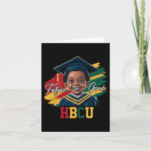 Framtida Hbcu Grad Black Boys Kids Studenten Hbcu Kort