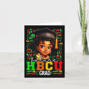 Framtida Hbcu Grad Black Girl Studenten Hbcu 3 Kort