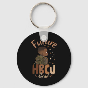 Framtida Hbcu Grad Black History Month Boy Graduat Nyckelring