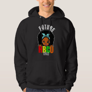 Framtida Hbcu Grad Girl Studenten Historiskt Blac Hoodie