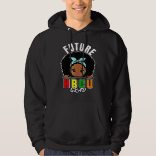 Framtida Hbcu Grad Girl Studenten Historiskt Blac Hoodie