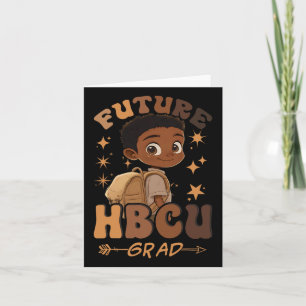 Framtida Hbcu Grad History Black Boy Studenten Hbc Kort