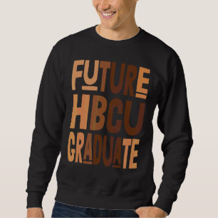 Framtida Hbcu Grad History Black College Women Lång Ärmad Tröja