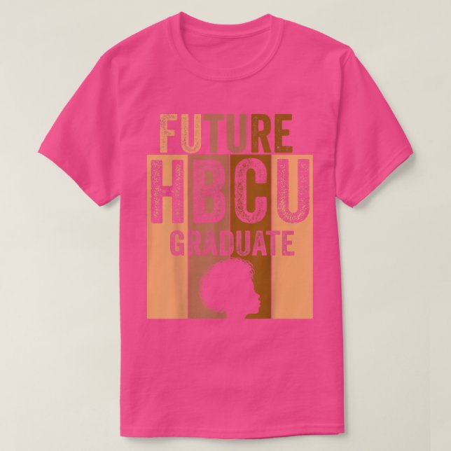 Framtida Hbcu Grad History Black College Women T Shirt (Design framsida)