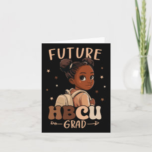 Framtida Hbcu Grad Kids Black Girl Afro Black Hist Kort