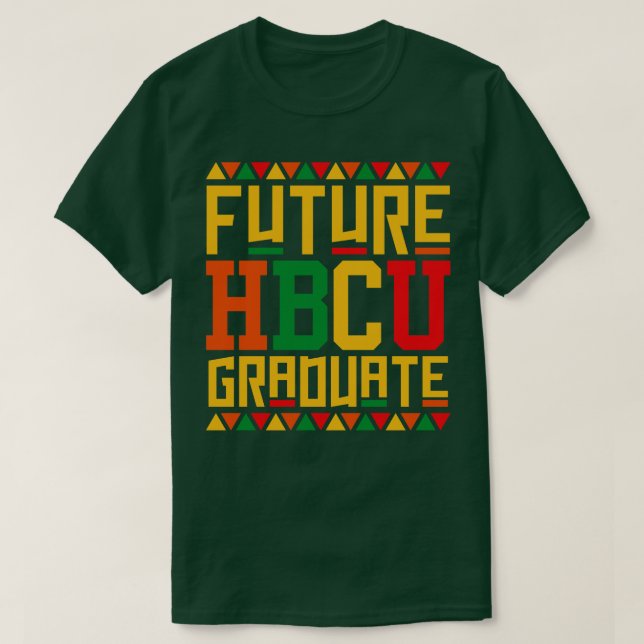 Framtida HBCU Grad T Shirt (Design framsida)