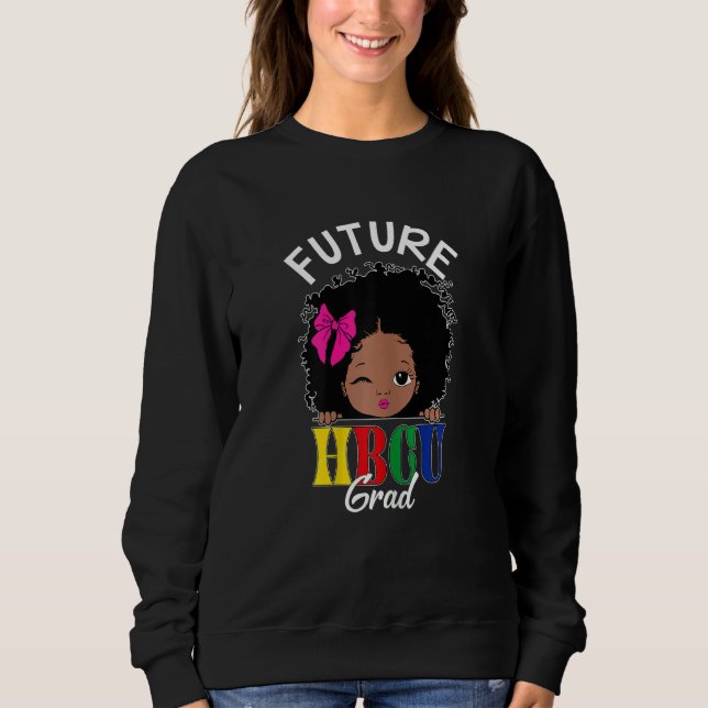 Framtida Hbcu Student Historical Black College T Shirt (Framsida)