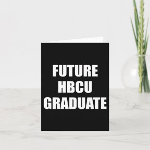 Framtida Hbcu Student Sticker Kort
