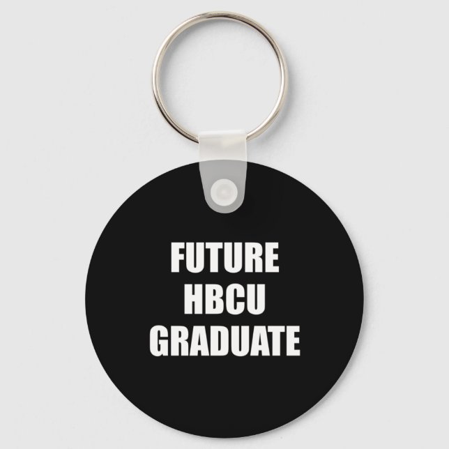 Framtida Hbcu Student Sticker Nyckelring (Framsida)