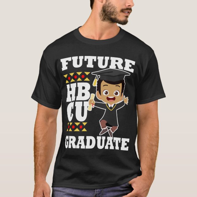Framtida HBCU Studenten Gift Black College Student T Shirt (Framsida)