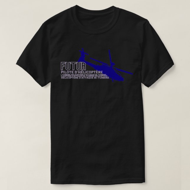 Framtida helikopterpilot 1 t shirt (Design framsida)