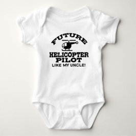 Framtida helikopterpilot som min morbror tee shirt