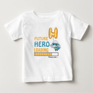 Framtida Hero Loading Funny Elephant Birthday-gåvo T Shirt