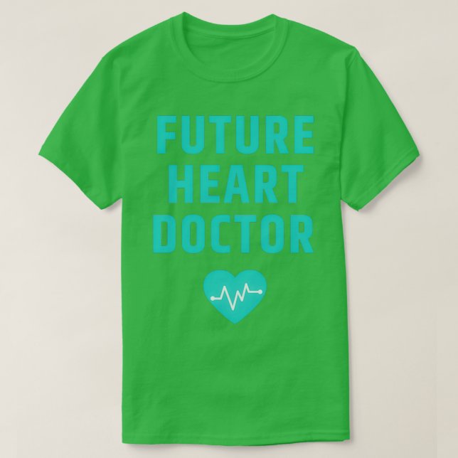 Framtida hjärta doktor 2 t shirt (Design framsida)