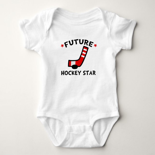 Framtida Hockey Star Tee Shirt (Framsida)