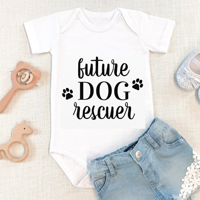 Framtida Hund Rescuer Cute T Shirt (Skapare uppladdad)