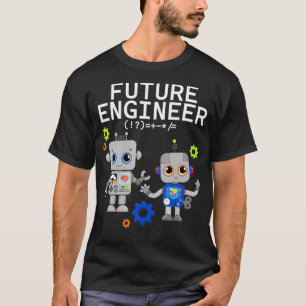 Framtida Ingenjör Costume Robot Robotics Vuxnas Ki T Shirt