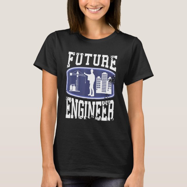 Framtida Ingenjör Engineering Studenter som är när T Shirt (Framsida)