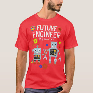 Framtida Ingenjör Robotics Robot Costume för Vuxno T Shirt