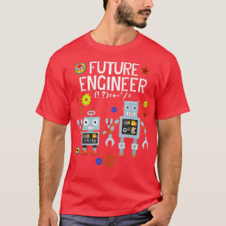 Framtida Ingenjör Robotics Robot Costume för Vuxno T Shirt