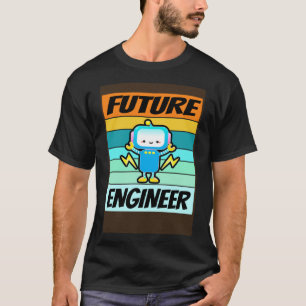 Framtida Ingenjör Shirt Boys Girls Software Ingenj T