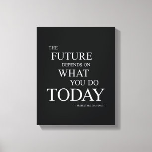 Framtida inspirerande motiv canvastryck